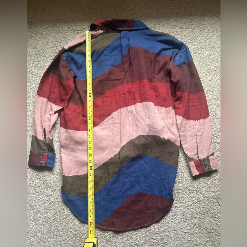 Lthe Odells Oversized Button Down: Multicolor - image 7